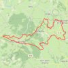 Itinéraire En Brionnais - Semur en Bronnais, distance, dénivelé, altitude, carte, profil, trace GPS