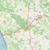 Itinéraire Circuit Véloroute - "Rayonnantes de Haute-Saintonge N°3" - "St-Georges-Antignac - St-Genis-de-Saintonge - Port-Maubert" (liaison Jonzac par Rayonnante N°1), distance, dénivelé, altitude, carte, profil, trace GPS