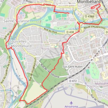 Itinéraire Trail des ducs, distance, dénivelé, altitude, carte, profil, trace GPS