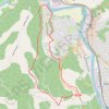 Itinéraire Pradines - Les Durands, distance, dénivelé, altitude, carte, profil, trace GPS