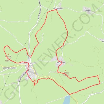 Itinéraire La terre de Saint-Lambert, distance, dénivelé, altitude, carte, profil, trace GPS