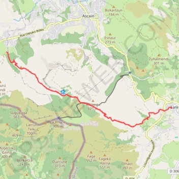 Itinéraire GR10_02, distance, dénivelé, altitude, carte, profil, trace GPS