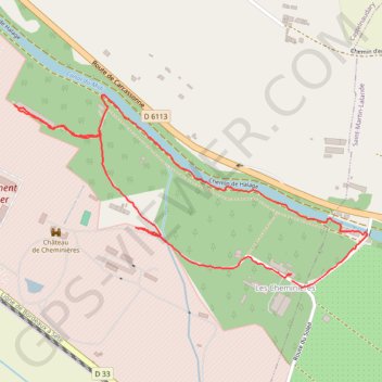 Itinéraire Le chalet vert, distance, dénivelé, altitude, carte, profil, trace GPS