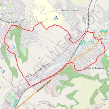 Itinéraire Candélie, distance, dénivelé, altitude, carte, profil, trace GPS