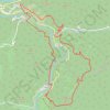 Itinéraire track, distance, dénivelé, altitude, carte, profil, trace GPS