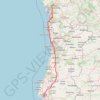 Itinéraire Camino Portuguese - Coastal/Monacal, distance, dénivelé, altitude, carte, profil, trace GPS