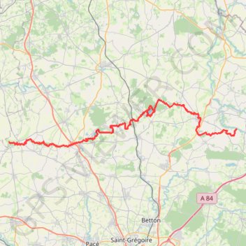 Itinéraire Equibreizh-CouesnonStPern-1-1, distance, dénivelé, altitude, carte, profil, trace GPS