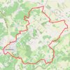 Itinéraire Le Landreau, distance, dénivelé, altitude, carte, profil, trace GPS