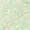 Itinéraire V50 - Chemin de halage - Canal des vosges, distance, dénivelé, altitude, carte, profil, trace GPS