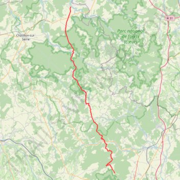 Itinéraire Biesme Bercully Day 3 Part 2, distance, dénivelé, altitude, carte, profil, trace GPS