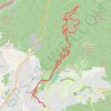Itinéraire Balade dans l'esterel, distance, dénivelé, altitude, carte, profil, trace GPS