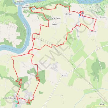 Itinéraire Randonnée à Nivillac, distance, dénivelé, altitude, carte, profil, trace GPS