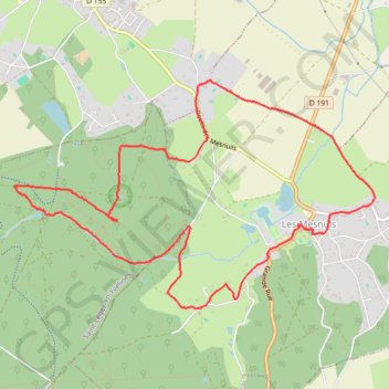 Itinéraire La Millière (78 - Yvelines), distance, dénivelé, altitude, carte, profil, trace GPS