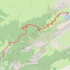 Itinéraire Montée au refuge Tornay Bostan, distance, dénivelé, altitude, carte, profil, trace GPS