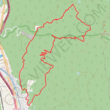 Itinéraire a leforcadellderocaberti, distance, dénivelé, altitude, carte, profil, trace GPS