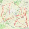 Itinéraire Les Trois Vallées à Tonnay-Boutonne, distance, dénivelé, altitude, carte, profil, trace GPS