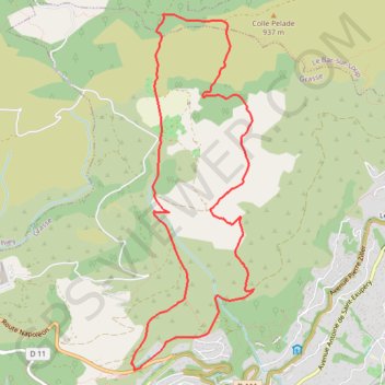Itinéraire Tour de la Marbrière, distance, dénivelé, altitude, carte, profil, trace GPS
