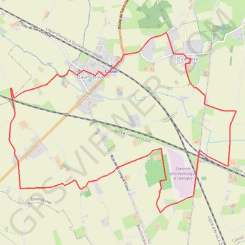 Itinéraire Circuit du Val de Cassel - Bavinchove, distance, dénivelé, altitude, carte, profil, trace GPS