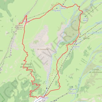 Itinéraire L'Aiguillette des Posettes (Mont Blanc), distance, dénivelé, altitude, carte, profil, trace GPS