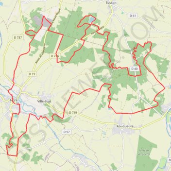 Itinéraire aigre mars bis, distance, dénivelé, altitude, carte, profil, trace GPS