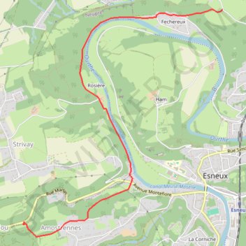 Itinéraire Belle-ile-en-Mer-J4, distance, dénivelé, altitude, carte, profil, trace GPS