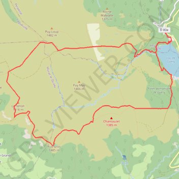 Itinéraire ITI0602, distance, dénivelé, altitude, carte, profil, trace GPS