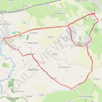 Itinéraire 12 Grand PRIX ALPHONSE MOREL, distance, dénivelé, altitude, carte, profil, trace GPS