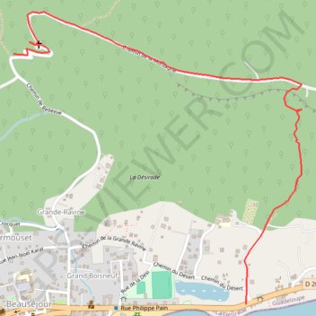 Itinéraire Sentier Nord par Grande Ravine, distance, dénivelé, altitude, carte, profil, trace GPS