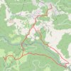 Itinéraire Les Bûcherons - Les Paccots, distance, dénivelé, altitude, carte, profil, trace GPS