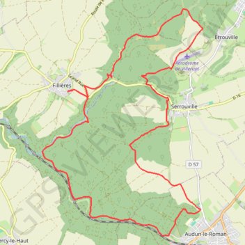 Itinéraire Fillières, distance, dénivelé, altitude, carte, profil, trace GPS