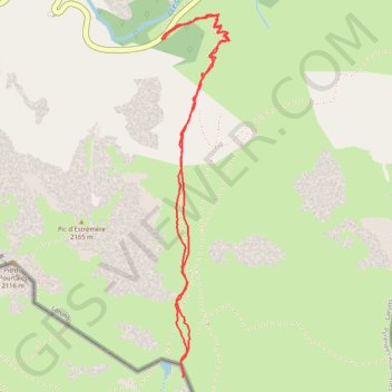 Itinéraire Montée au col vieux de salent et retour, distance, dénivelé, altitude, carte, profil, trace GPS