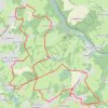 Itinéraire Royères 2015, distance, dénivelé, altitude, carte, profil, trace GPS