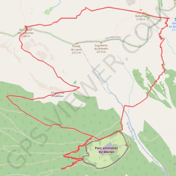 Itinéraire Aiguillette des Houches, distance, dénivelé, altitude, carte, profil, trace GPS