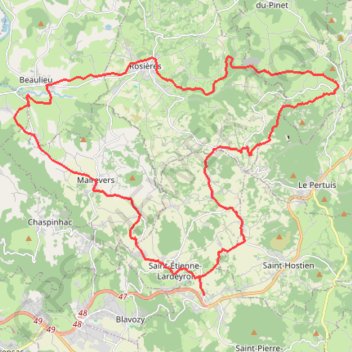 Itinéraire TracerItineraire 3 38 Km, distance, dénivelé, altitude, carte, profil, trace GPS