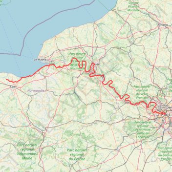 Itinéraire 11,_Saint_Lazare,_Paris,_France-Chatou,_France, distance, dénivelé, altitude, carte, profil, trace GPS