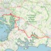 Itinéraire Vannes / Muzillac, distance, dénivelé, altitude, carte, profil, trace GPS