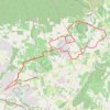 Itinéraire Lauris-Lourmarin, distance, dénivelé, altitude, carte, profil, trace GPS