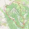 Itinéraire Archiane, les jardins du roy, distance, dénivelé, altitude, carte, profil, trace GPS