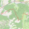 Itinéraire 30 déc. 2020 à 15:01:22, distance, dénivelé, altitude, carte, profil, trace GPS