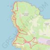 Itinéraire Le Tour des Echoués - Jobourg, distance, dénivelé, altitude, carte, profil, trace GPS