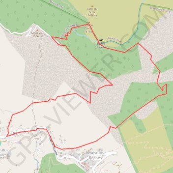 Itinéraire Boucle au Vial, distance, dénivelé, altitude, carte, profil, trace GPS