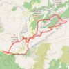 Itinéraire La grande Baume - Bertagne, distance, dénivelé, altitude, carte, profil, trace GPS