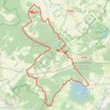 Itinéraire Lac de Madine et Côtes de Meuse - Saint-Maurice-sous-les-Côtes, distance, dénivelé, altitude, carte, profil, trace GPS