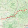 Itinéraire GR®736 Vallée et Gorges du Tarn (Lozère, Aveyron, Tarn) (2022), distance, dénivelé, altitude, carte, profil, trace GPS