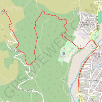 Itinéraire expppppppppppp, distance, dénivelé, altitude, carte, profil, trace GPS