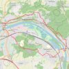 Itinéraire De Vernouillet à Evecquemont, distance, dénivelé, altitude, carte, profil, trace GPS