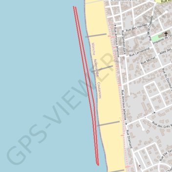 Itinéraire 1,5 km, distance, dénivelé, altitude, carte, profil, trace GPS