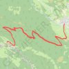 Itinéraire Tourroc, distance, dénivelé, altitude, carte, profil, trace GPS