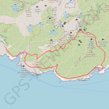 Itinéraire Le col de la galinette benb, distance, dénivelé, altitude, carte, profil, trace GPS
