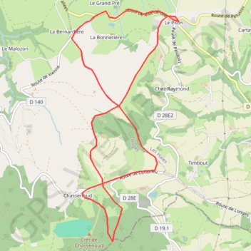Itinéraire Double 8 du Pilon, distance, dénivelé, altitude, carte, profil, trace GPS
